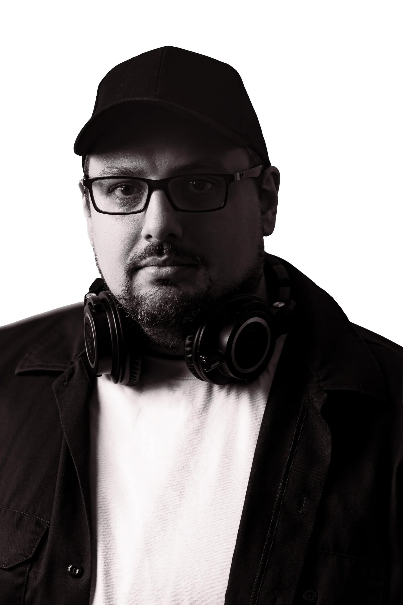 Professional portrait of Teddy D, Belgian DJ and music producer.